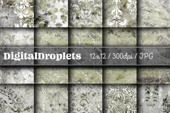 Bubble Gum Damask Vol. 22: Vintage Papers for Modern Projects