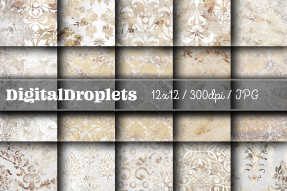 Bubble Gum Damask Vol. 6: Vintage Charm for Modern Projects