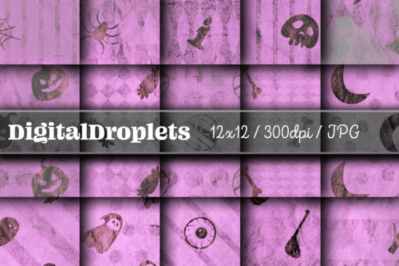 Halloween Papers Vol. 15: Gothic Depth for Your Designs