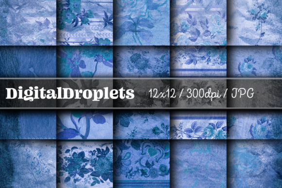 Journaled Flowers Vol. 6: Vintage Design Assets