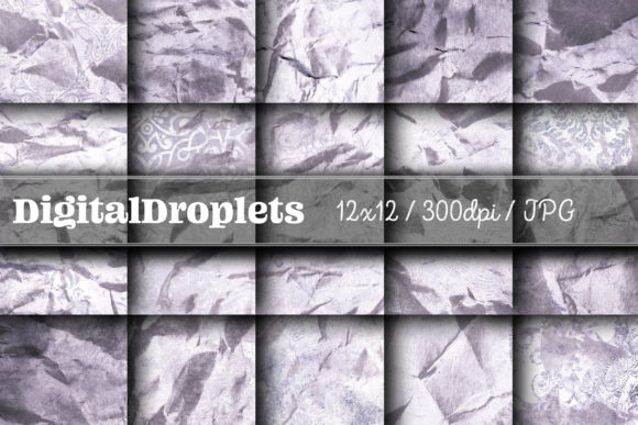 Olden Damask Paper Vol. 19: Vintage Textures for Modern Projects